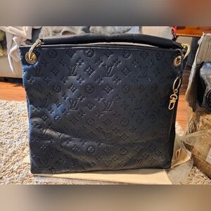 Black Monogram Shoulder Bag